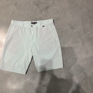 TravisMathew Sand Harbor Shorts Men’s 36 Light BluePerformance Golf